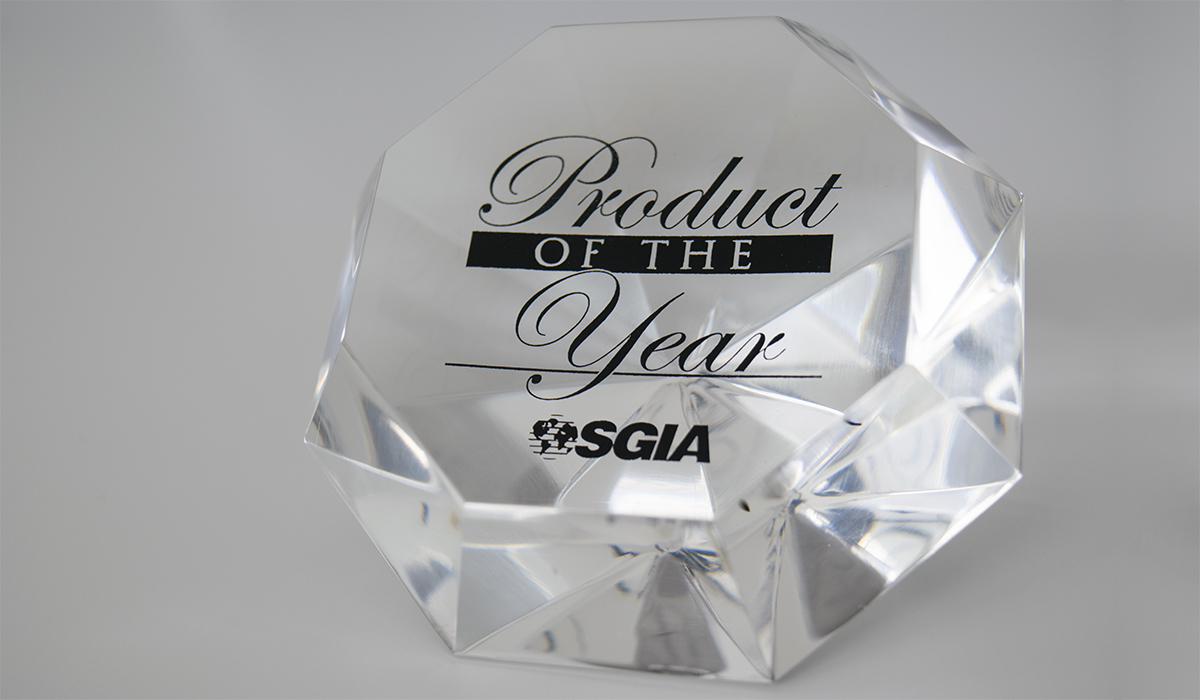 SGIA award for the MX Event machine