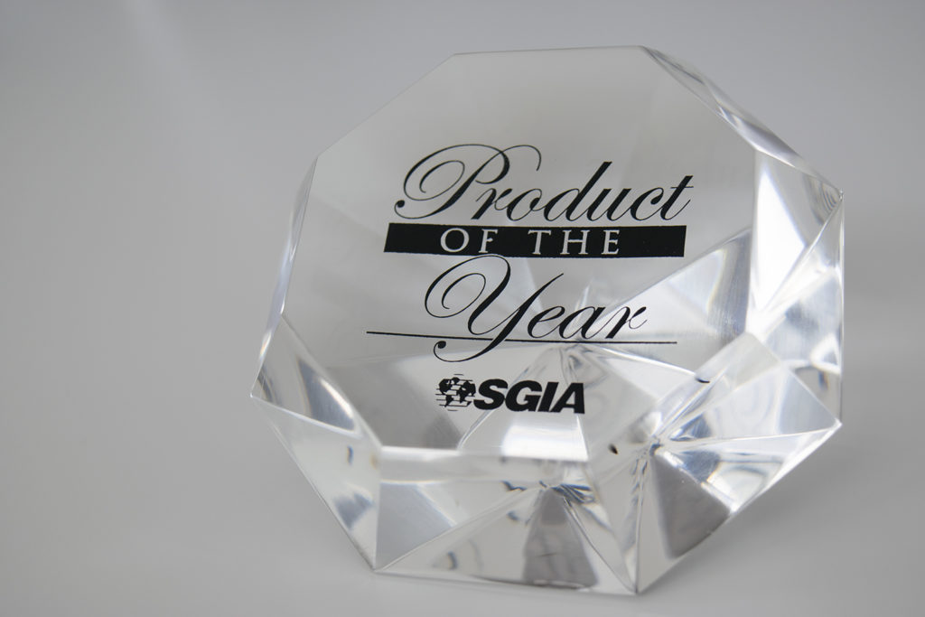 Award - Product of the Year by SGIA