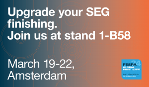 Upgrade your SEG finishing. Join us at stand 1-B58